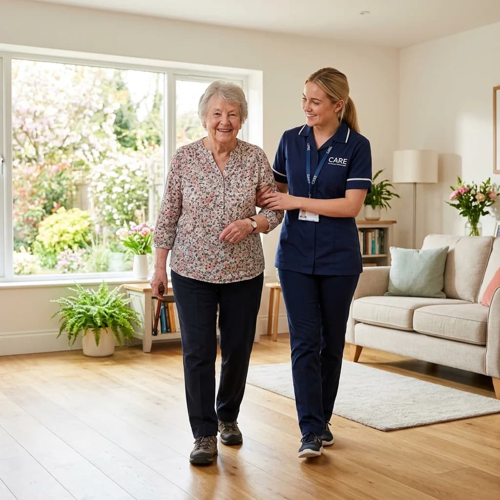 Upadki u osób starszych — jak zapobiegać i reagować podczas opieki w domu?