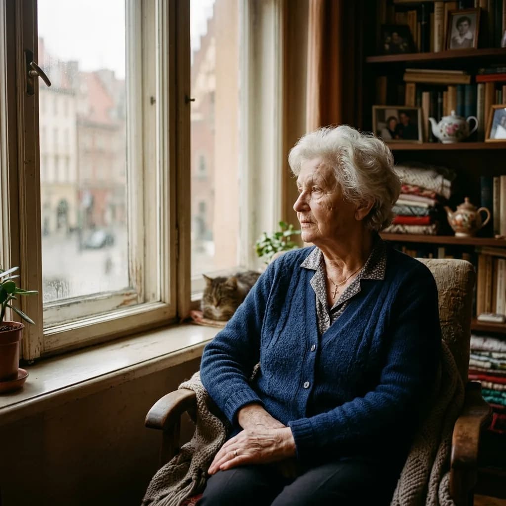 Opieka po udarze we Wrocławiu — Case Study: Pani Halina (78 lat) i córka z Warszawy