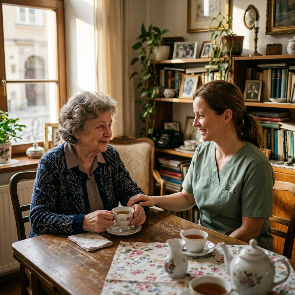 Najpierw musiała pomóc sobie, żeby pomóc jemu. Jak wygląda opieka wytchnieniowa na poznańskim Starym Mieście