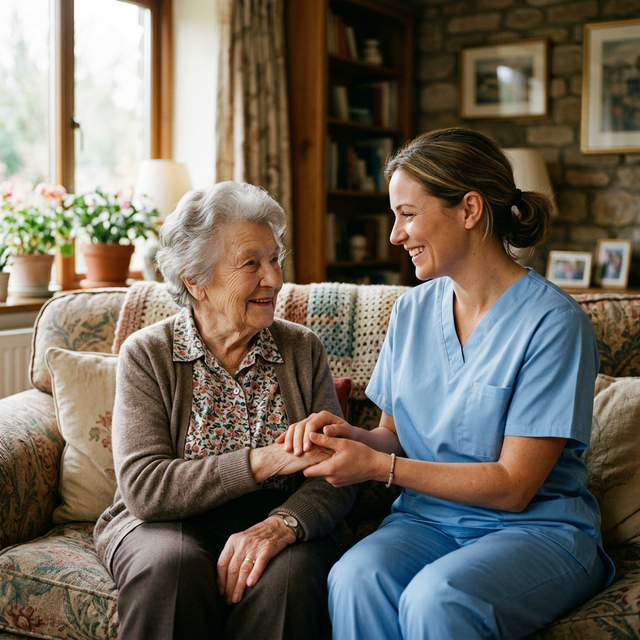 Pensionariusze domu opieki