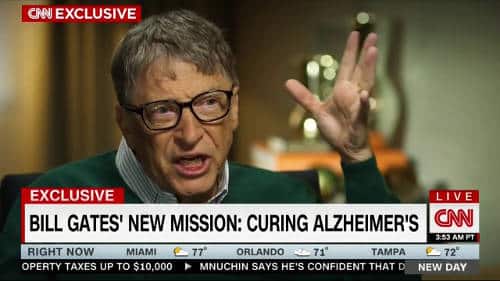 Bill Gates w walce z Alzheimerem, demencją